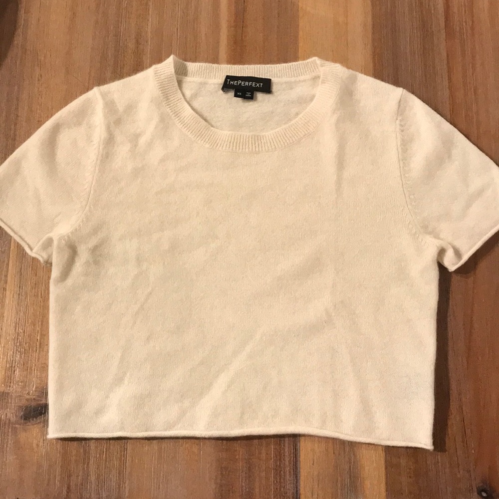 CASHMERE sweater tee